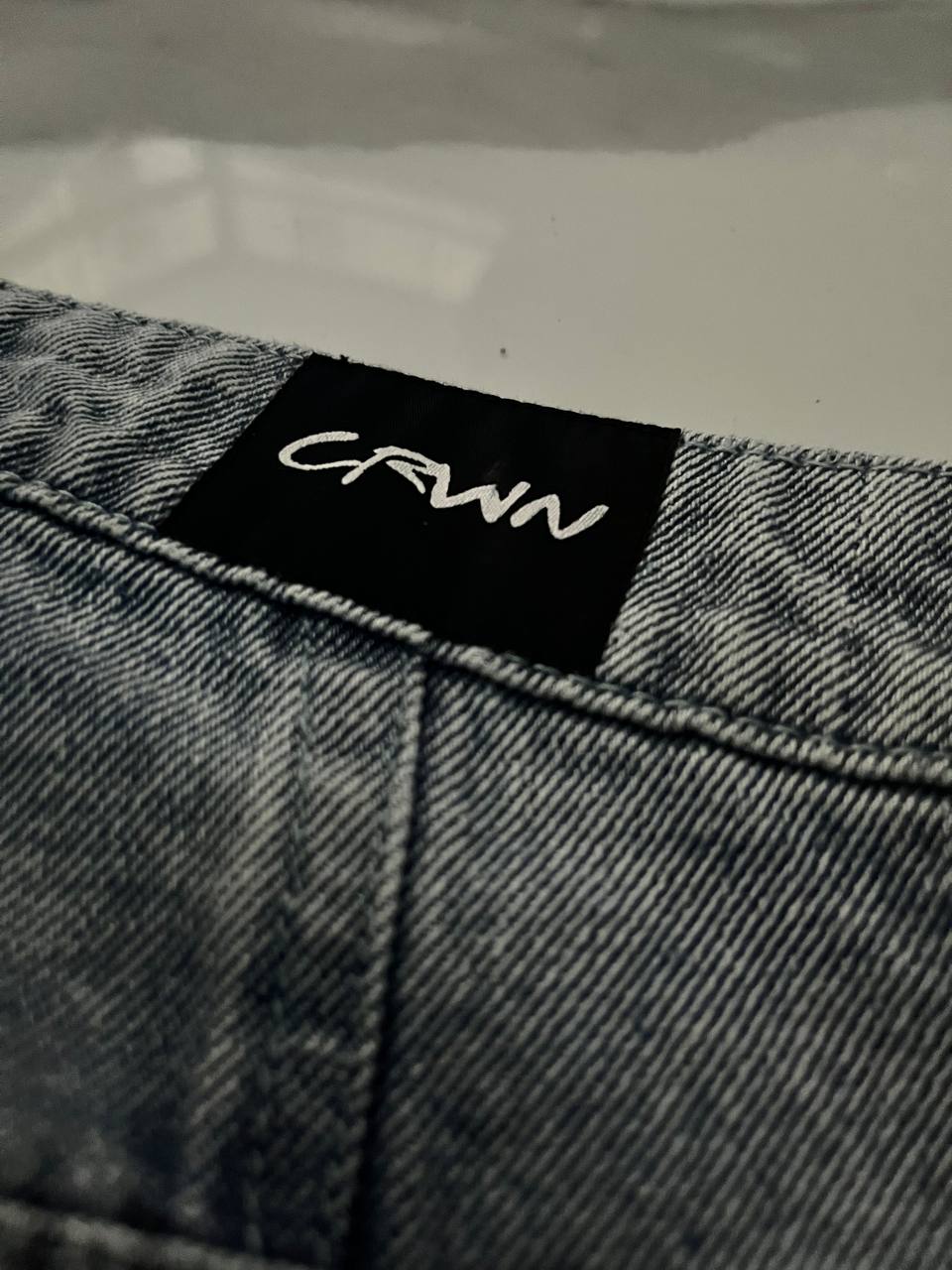 CRWN Baggy Jeans - Grey