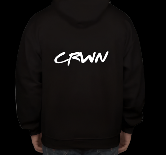 CRWN *Puff* Hoodie - Black