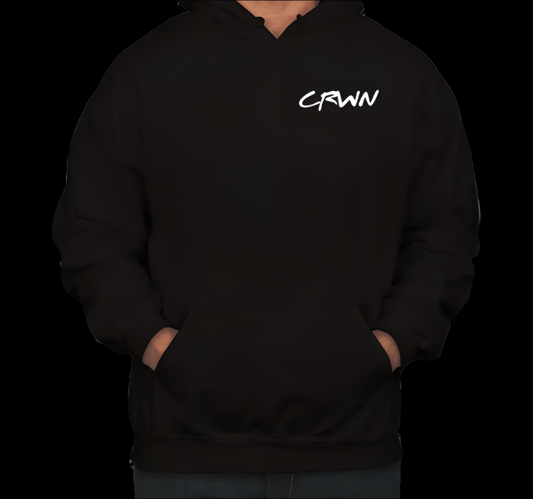 CRWN *Puff* Hoodie - Black