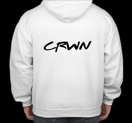 CRWN *Puff* Hoodie - White