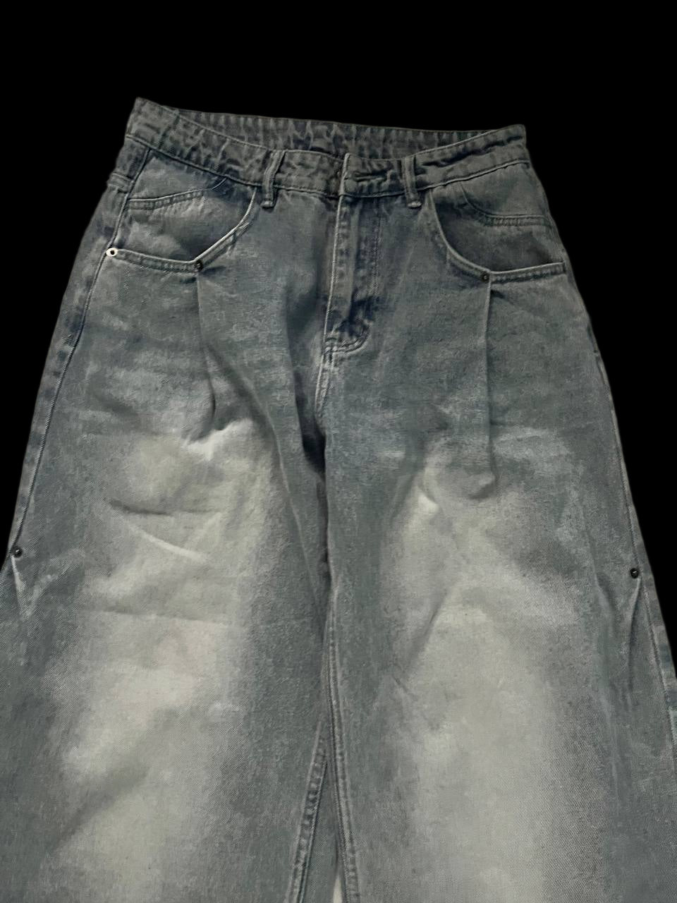 CRWN Baggy Jeans - Grey